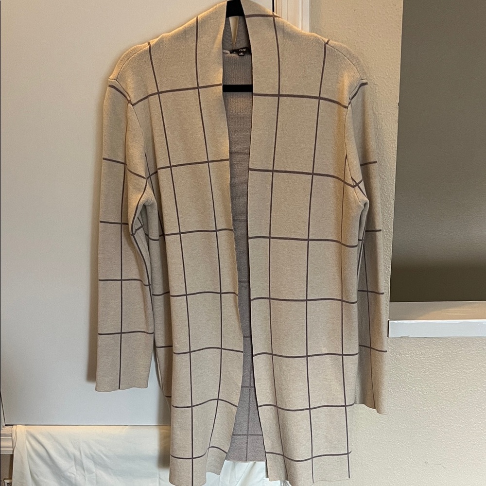Fate Taupe Knit Cardigan